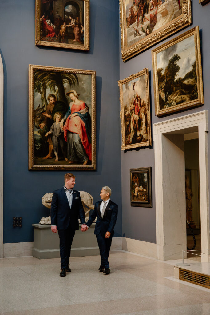 Art museum elopement at The Wadsworth Atheneum Museum of Art